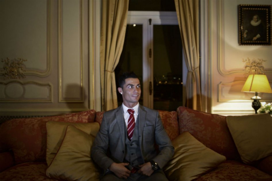 Cristiano muestra su lujosa mansión en Madrid