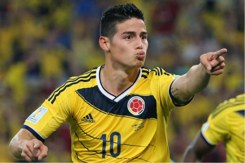 El gol de James a Uruguay está en las semifinales del Mundial de goles de la FIFA