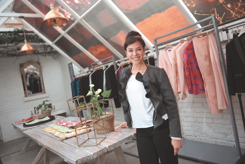 María Isabel Herrera estudió diseño de modas en Lasalle Collage, en Montreal. / Gustavo Torrijos - El Espectador
