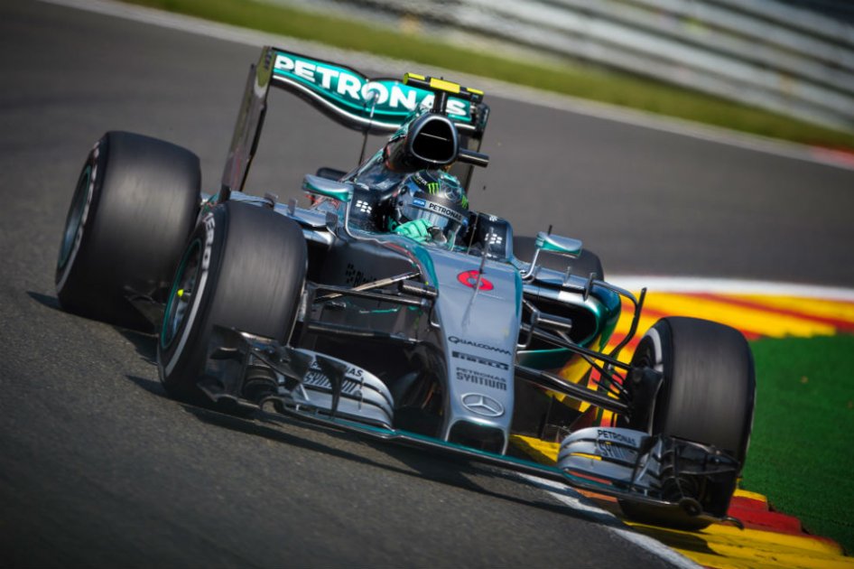 Nico Rosberg piloto alemán de Mercedes. Foto: AFP