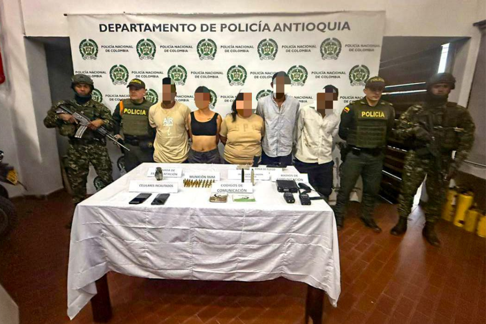 Ejército captura a diez presuntos integrantes del Clan del Golfo en Antioquia