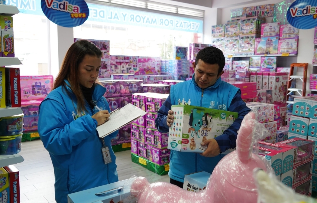 Al menos 94.000 juguetes fueron inspeccionados por la Secretaría de Salud de Bogotá