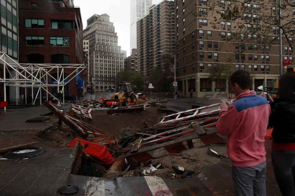 Apagan dos reactores nucleares en este de EE.UU. por tormenta Sandy