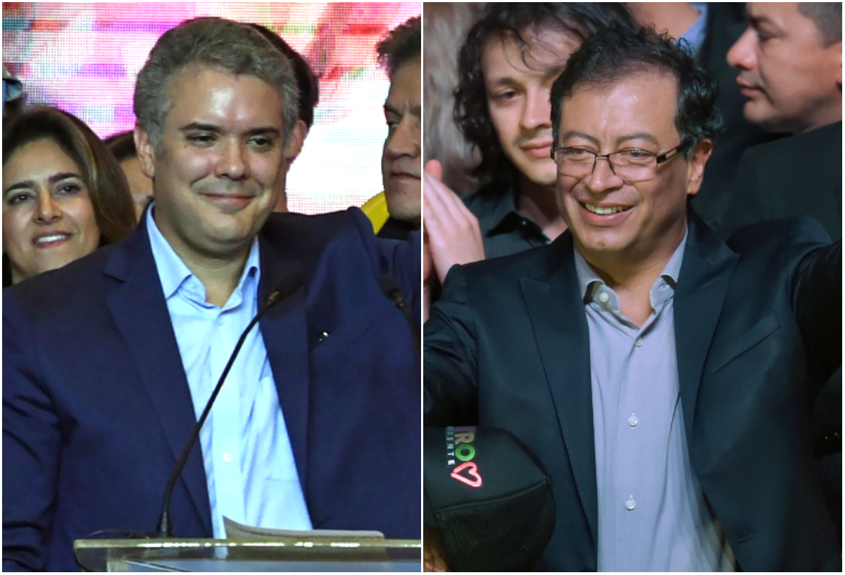 Duque aventaja a Petro en intención de voto, según encuesta del CNC para segunda vuelta