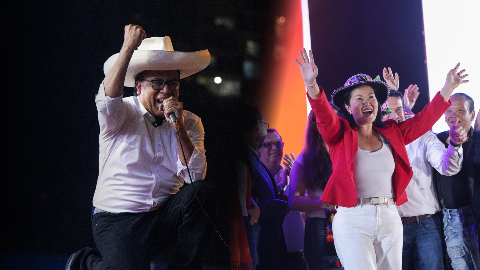 Elecciones en Perú: Keiko Fujimori contra Roberto Sánchez, un duelo de extremos