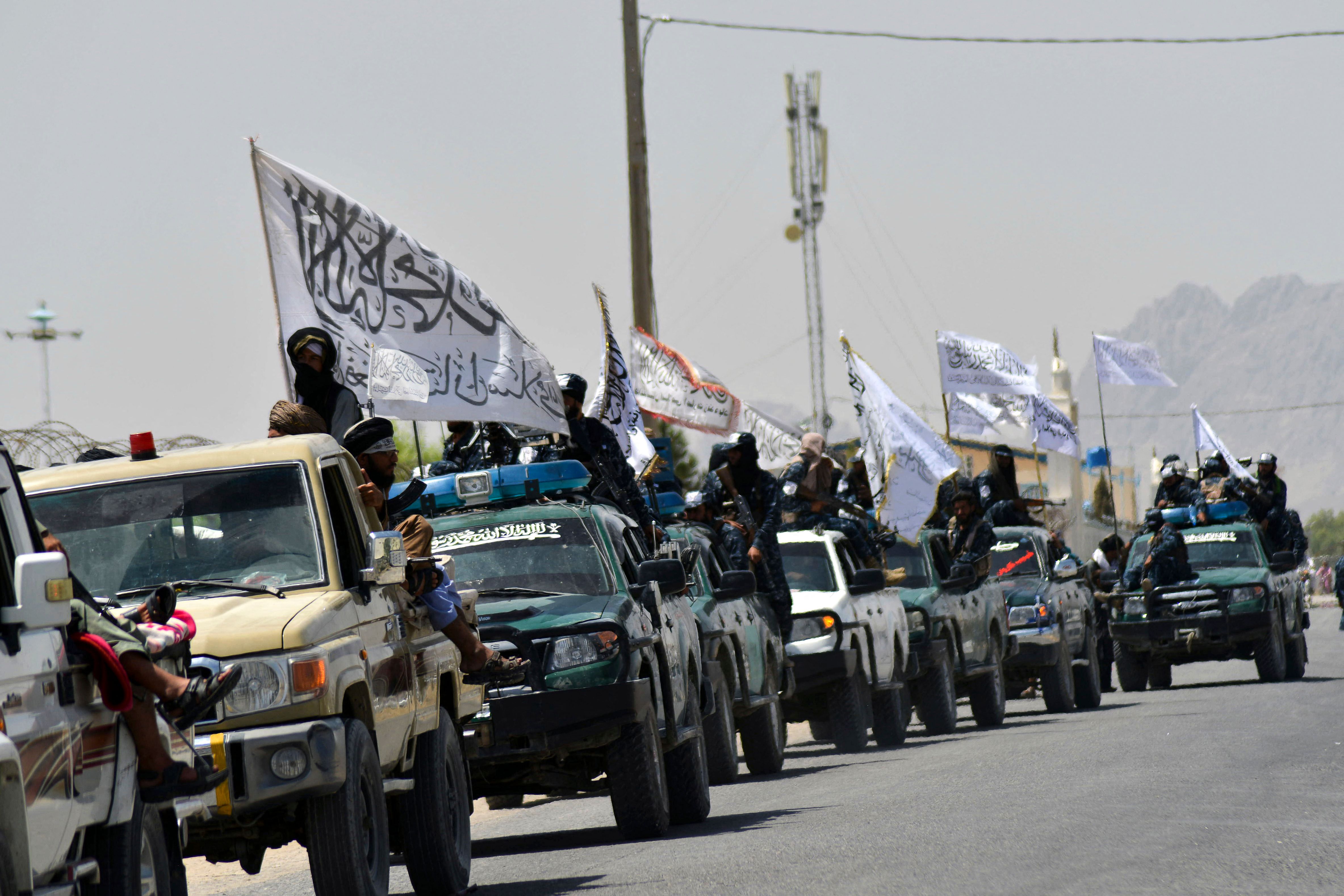En Kandahar, una ciudad al sur de Afganistán, los talibanes "celebraron" el retiro de Estados Unidos.