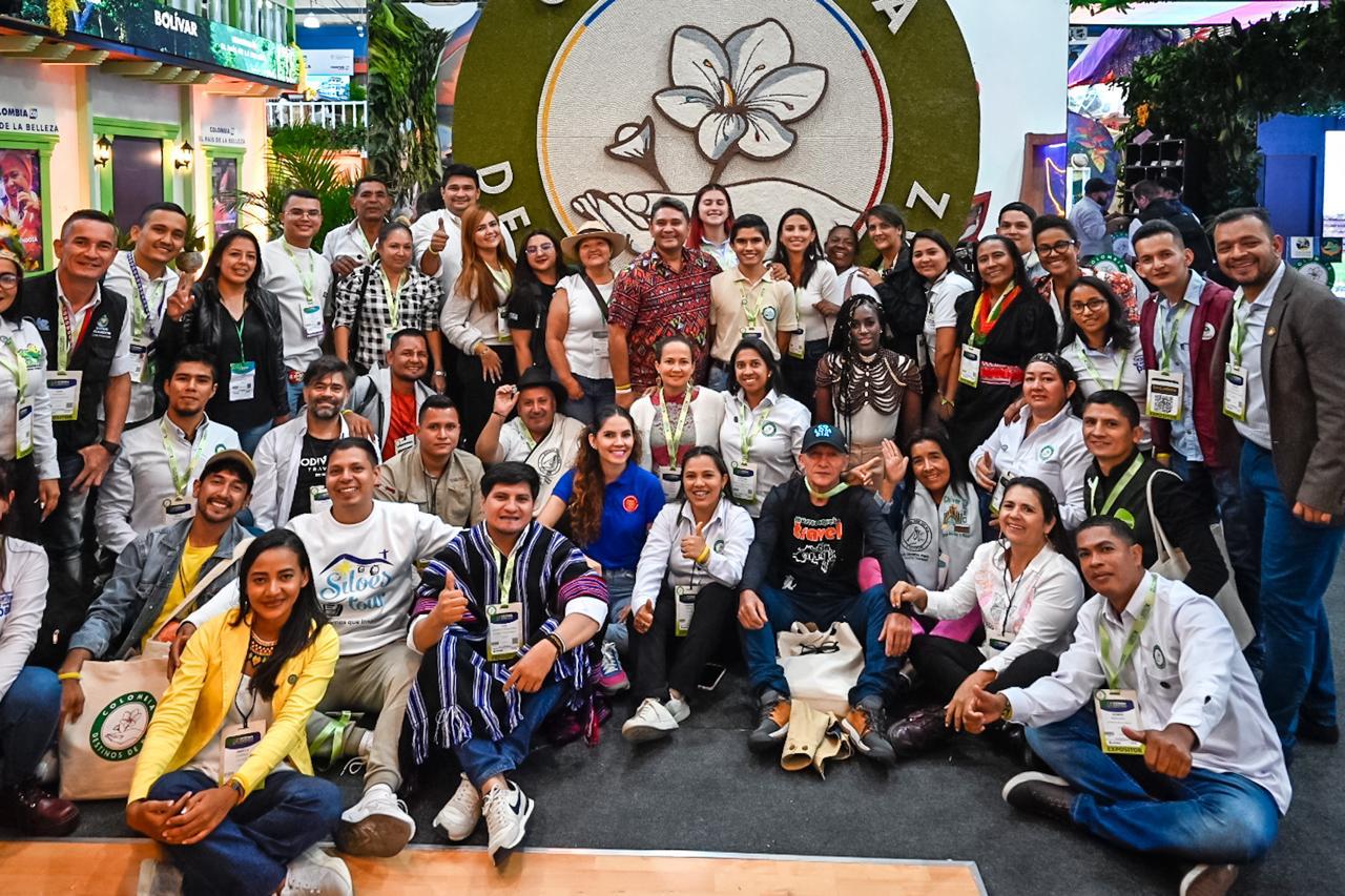 El stand de Territorios Turísticos de Paz registró una alta participación de visitantes. Sus empresarios destacaron que lograron expectativas de negocios por $1.989 millones.