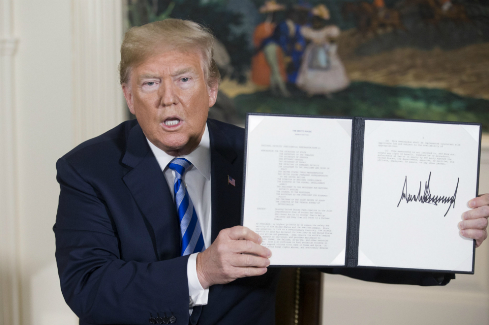 Lo que hizo que Trump dejara el acuerdo nuclear con Irán