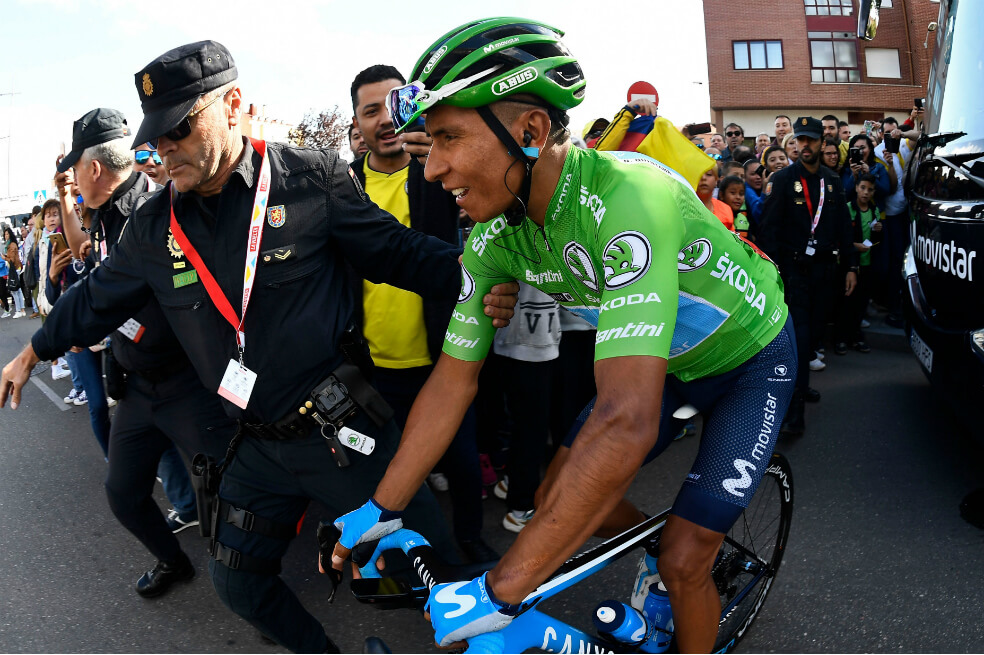 Vuelta a España: Nairo da la pelea y se mete segundo en la general