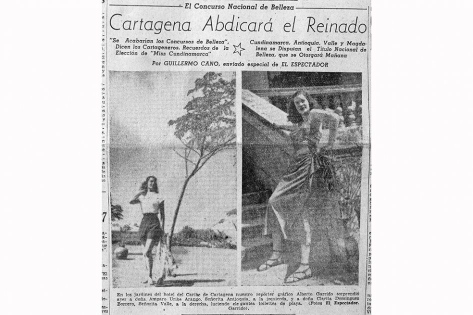 Cuando Guillermo Cano cubrió el Reinado Nacional de la Belleza