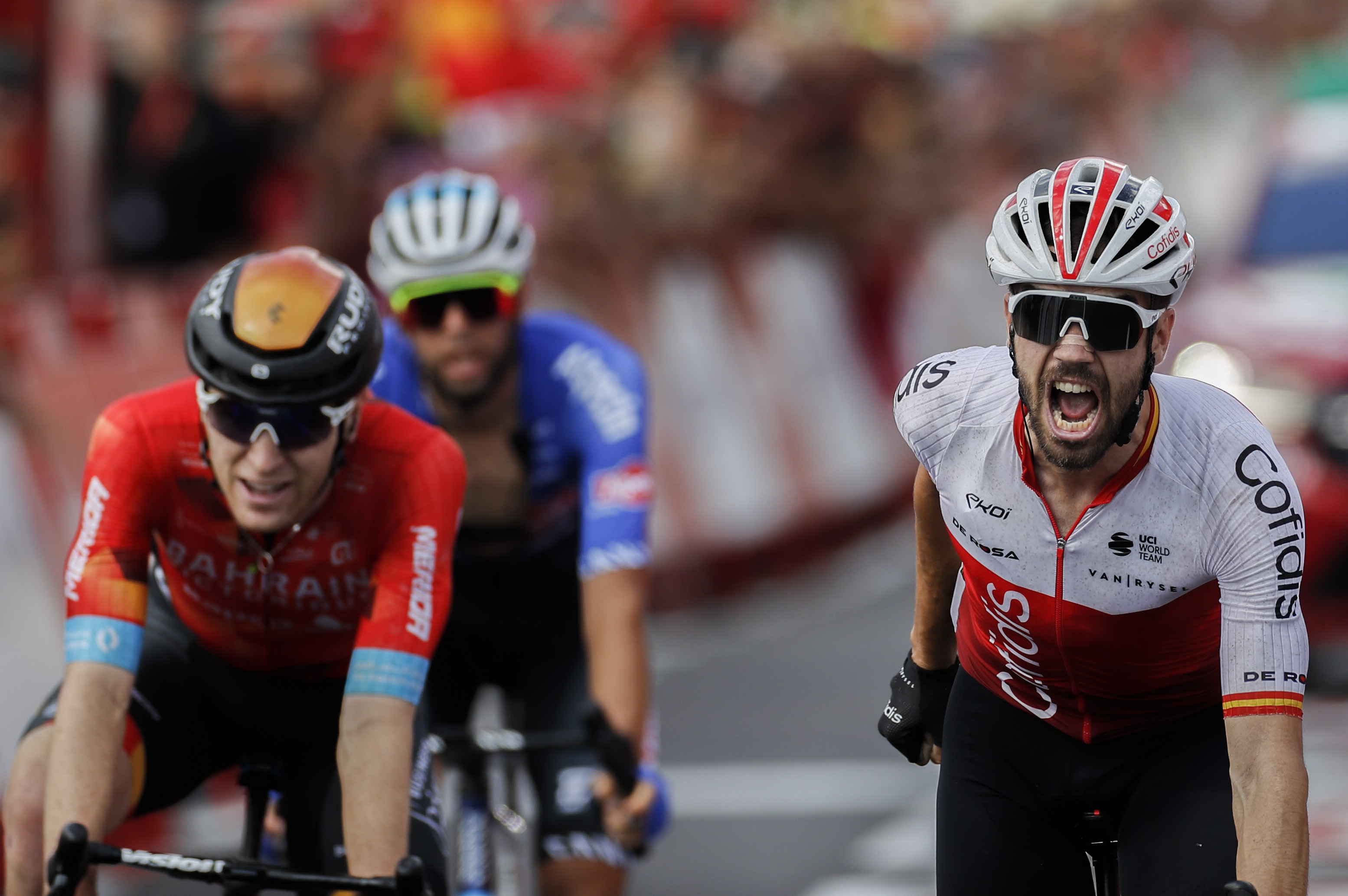 Jesús Herrada le dio a España la segunda victoria en la Vuelta  2022