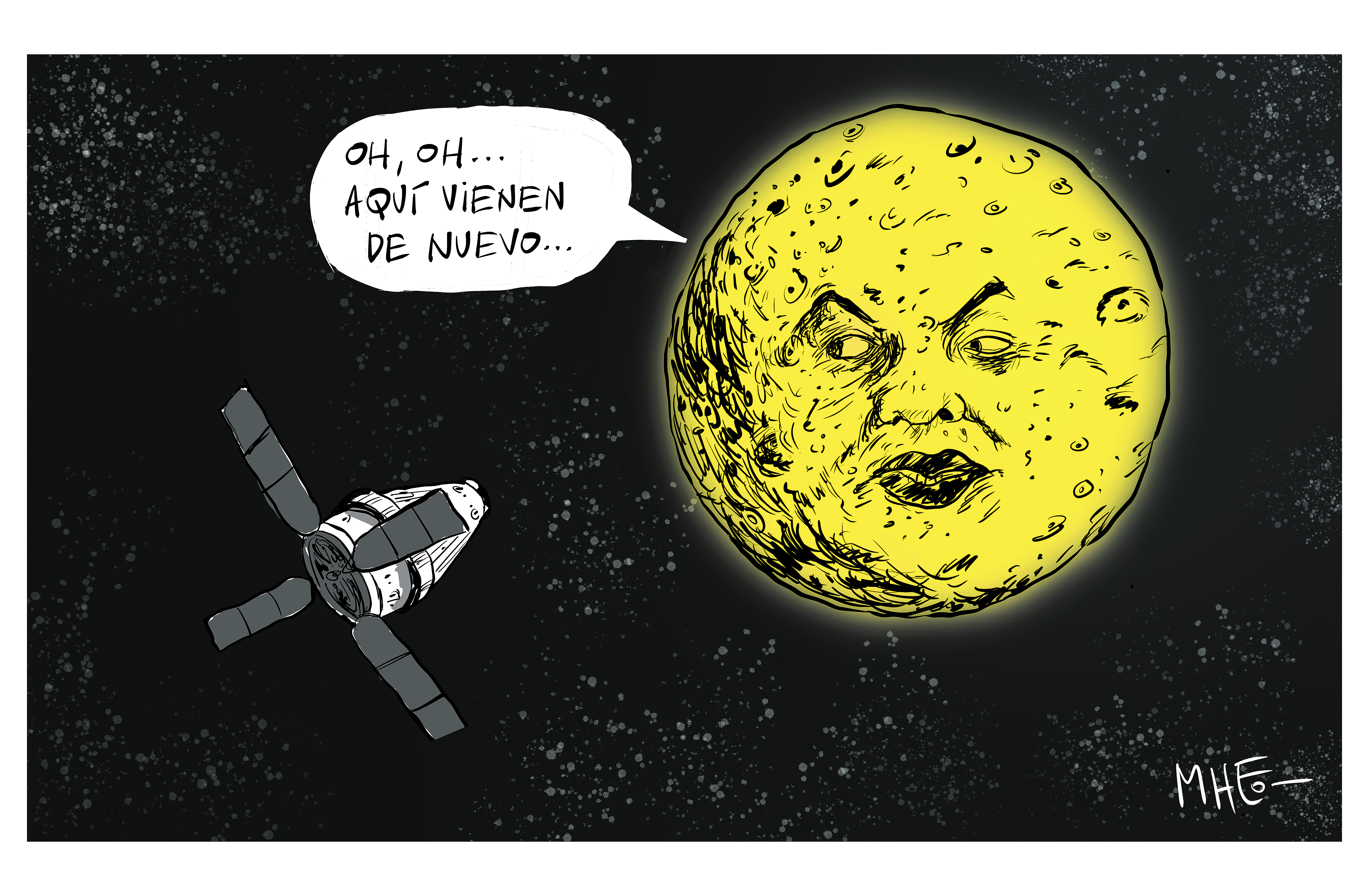 Luna de Guerra Fría y de otras guerras