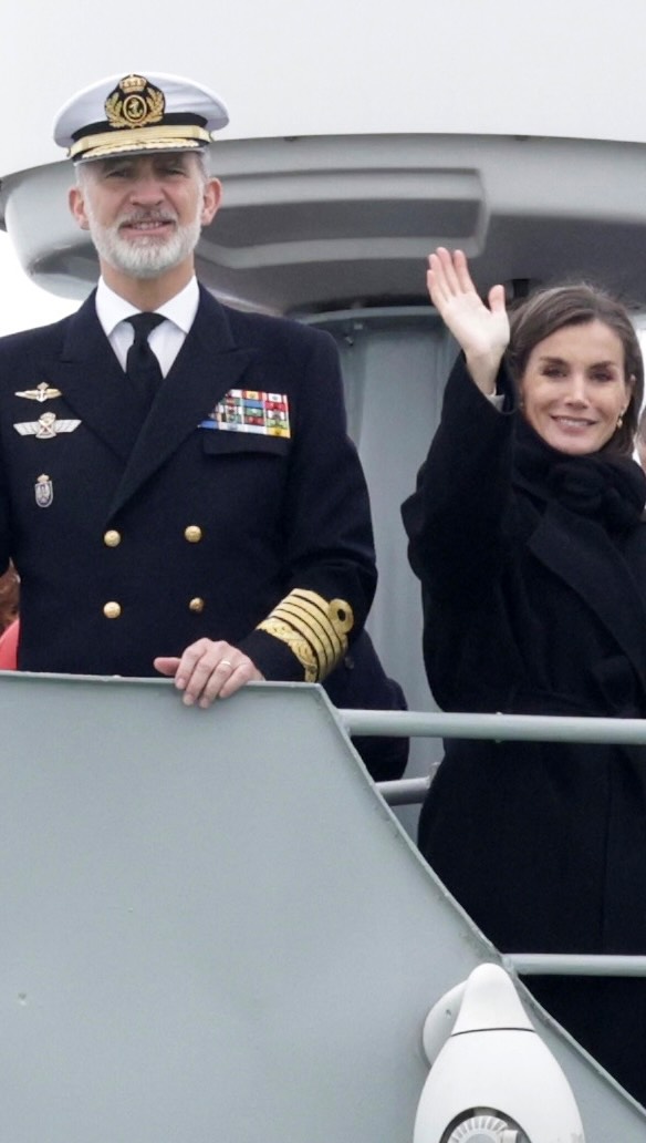 El rey Felipe VI y la reina Letizia despidieron a su hija y protagonizaron emotivos momentos.