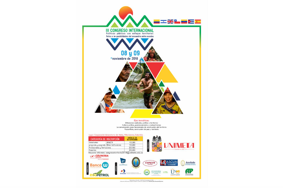 Congreso de políticas públicas y territorio, en la Universidad del Meta