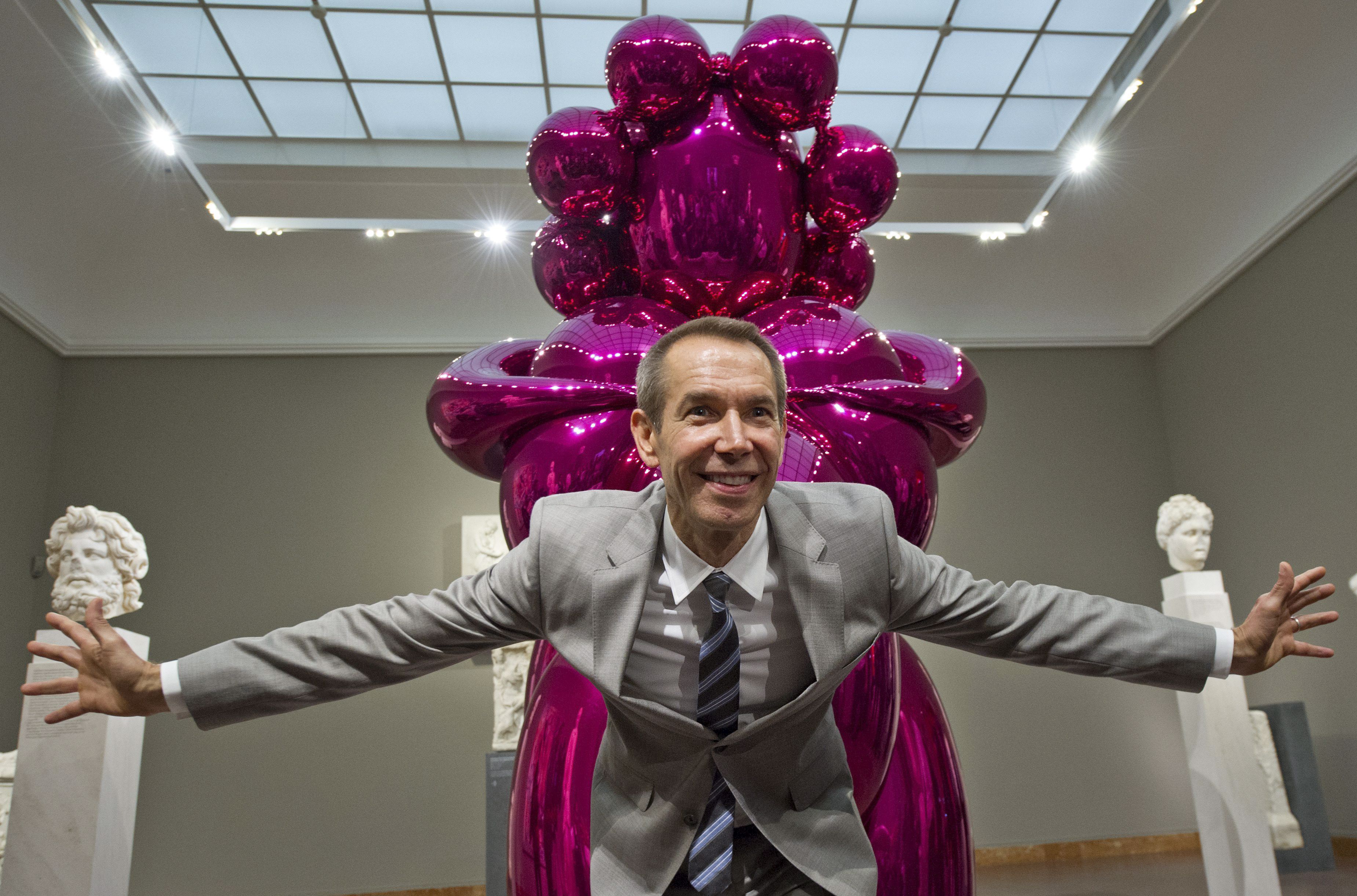 Un gran paso para el arte, las esculturas de Jeff Koons llegarán a la Luna