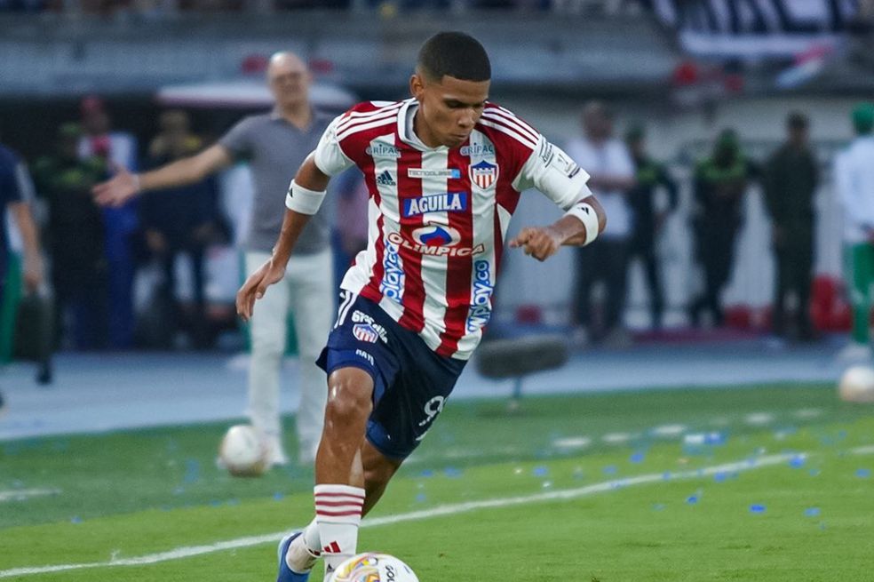 José Enamorado, jugador del Junior campeón.