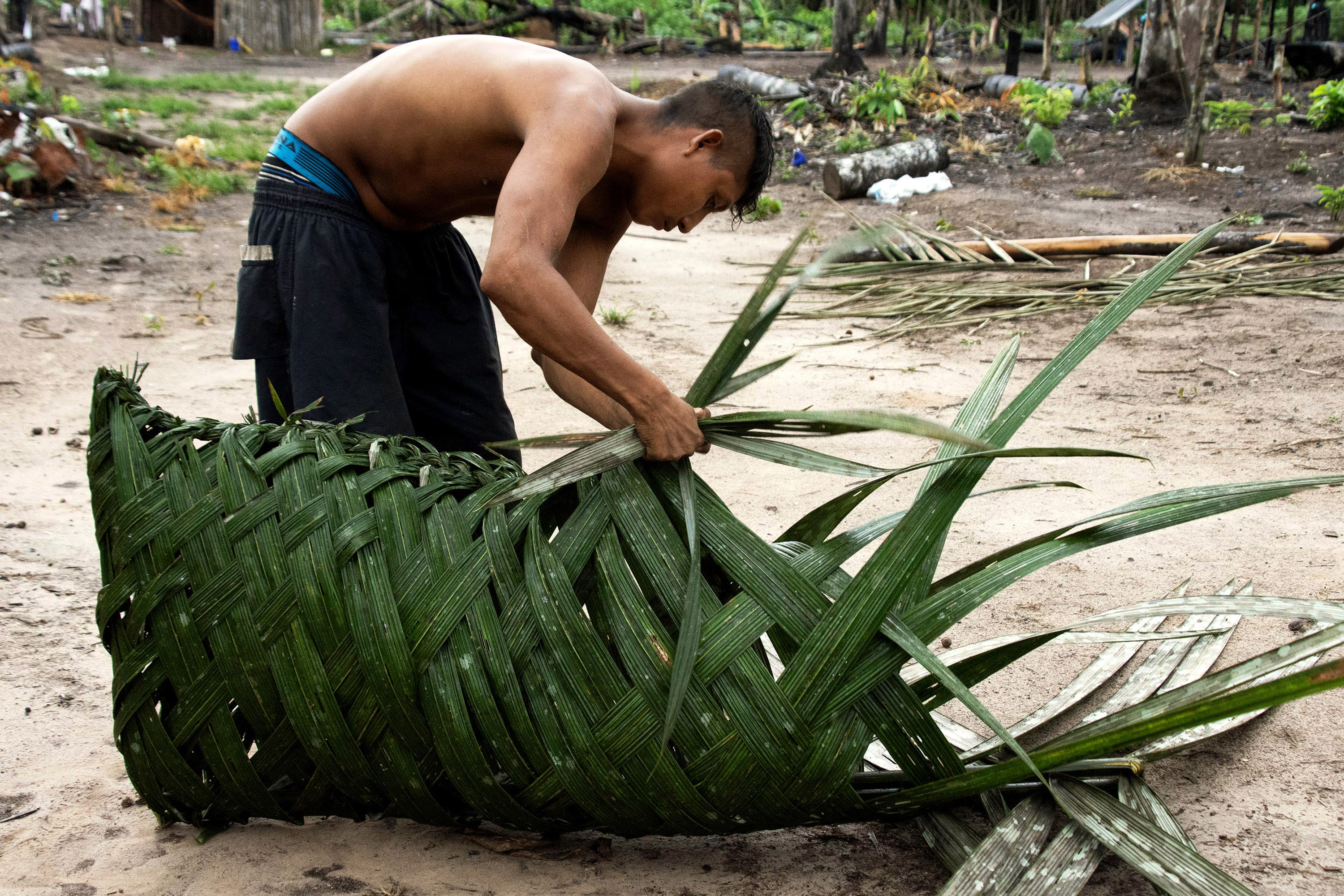 La lucha de una familia nukak por restaurar la Amazonia