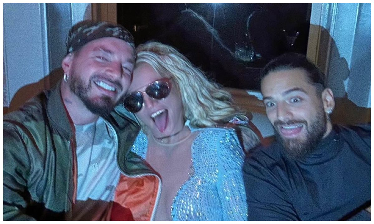 ¿Posible colaboración? JBalvin reveló detalles de cena con Britney Spears y Maluma