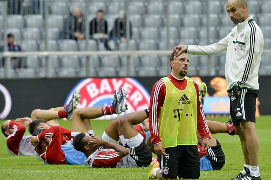 Franck Ribéry, el «nuevo Messi» de Pep Guardiola