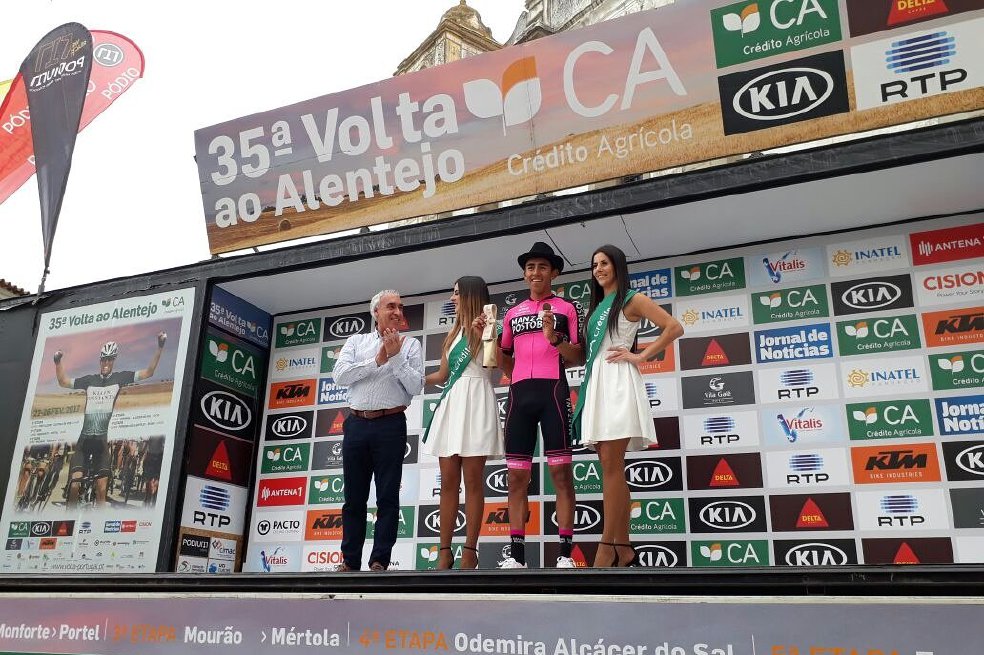 Ciclista Juan Sebastián Molano volvió a ganar en Portugal