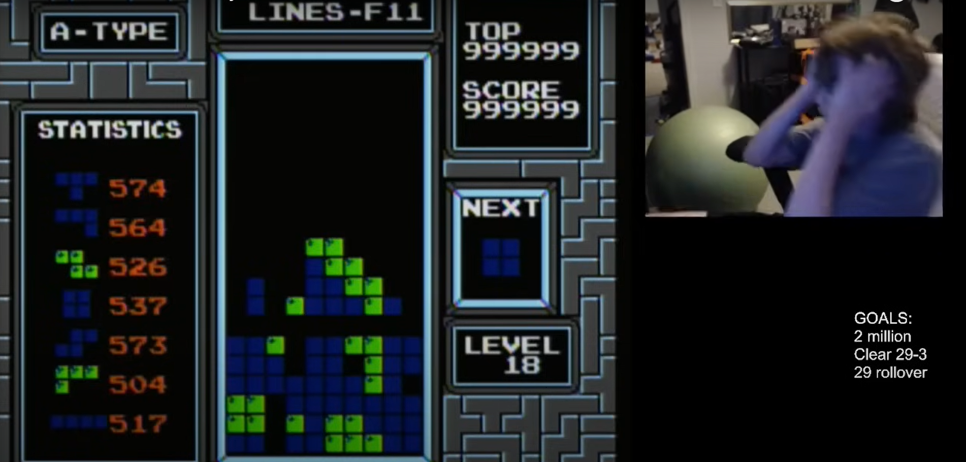 Por primera vez en la historia un jugador logró “romper” al videojuego Tetris