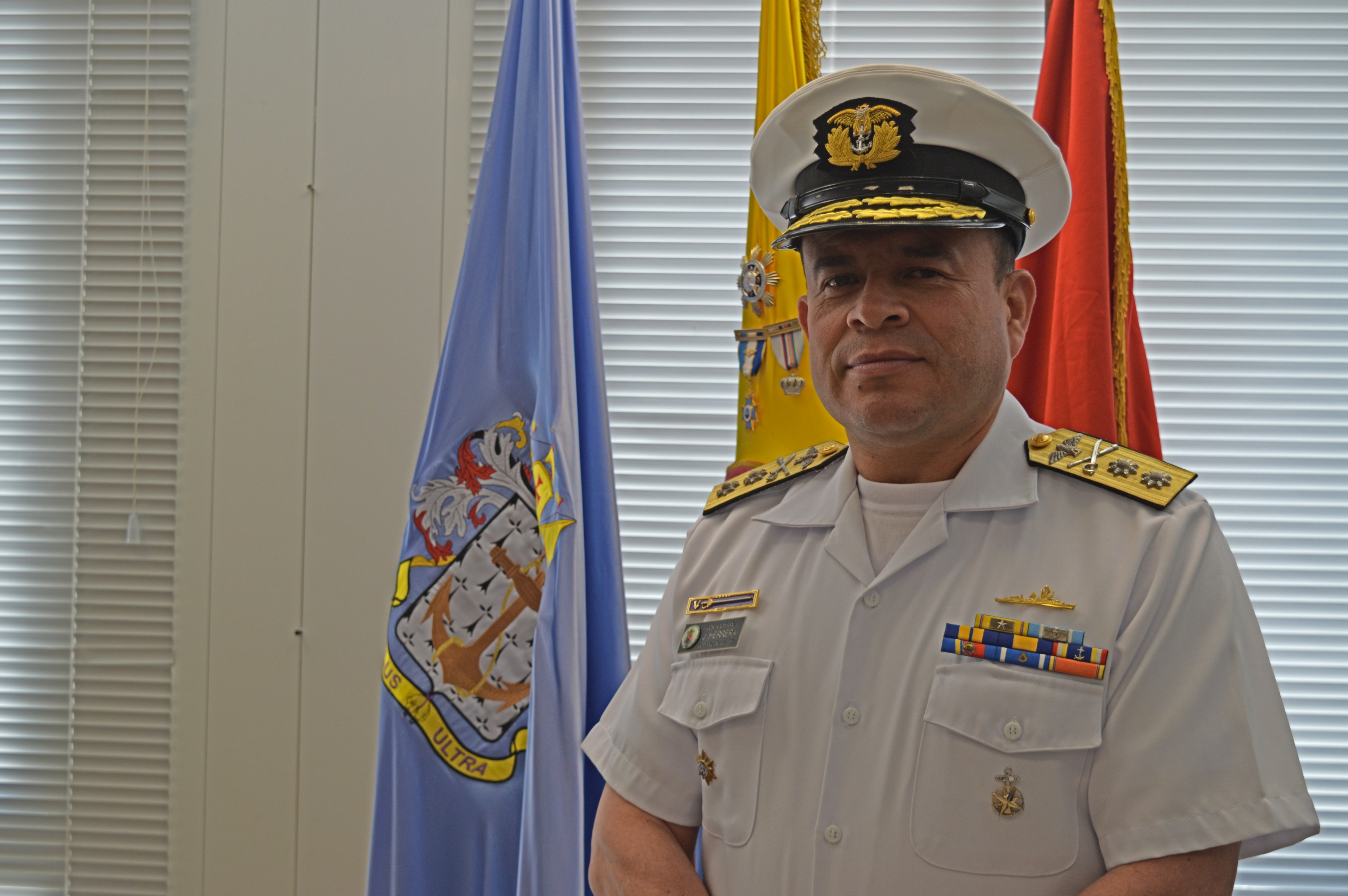 Contralmirante Juan Francisco Herrera del Comando Específico de San Andrés y Providencia (Cesyp). / Prensa Cesyp