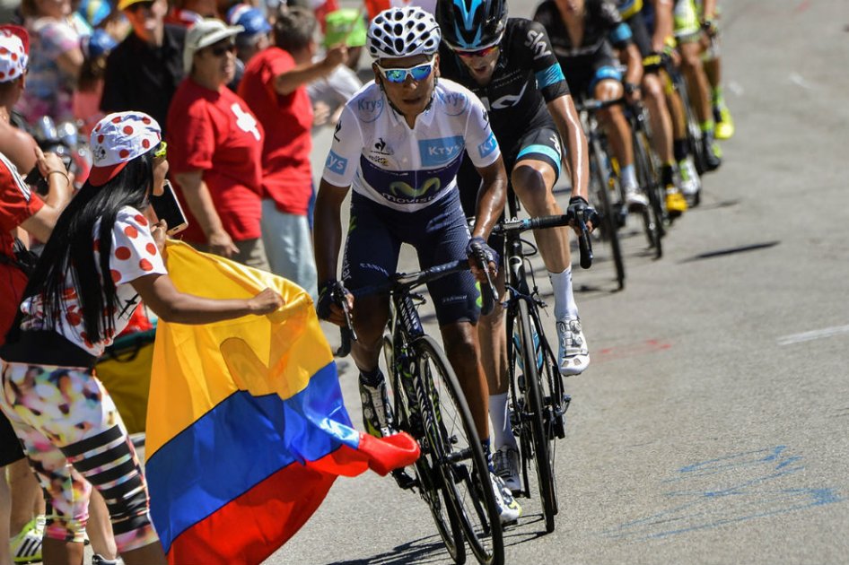Nairo Quintana tendrá como principal objetivo en 2016 el Tour de Francia. Foto: AFP