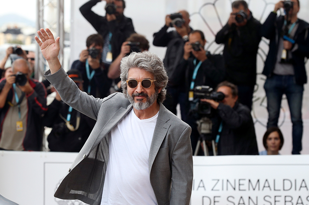 Ricardo Darín recibe premio honorífico en Festival de Cine de San Sebastián