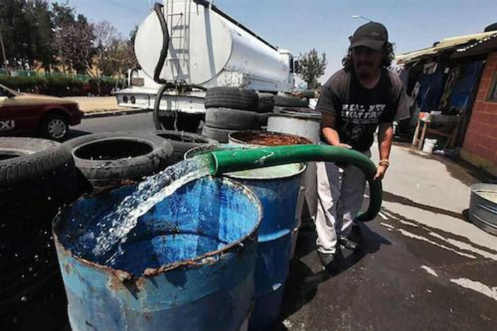 El centro de México sufrirá de escasez de agua en 2030