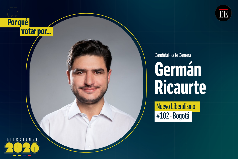 “Por qué votar por”: Germán Ricaurte Camargo, candidato a la Cámara