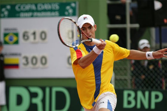 Santiago Giraldo, abrirá la serie contra República Dominacana en la Copa Davis
