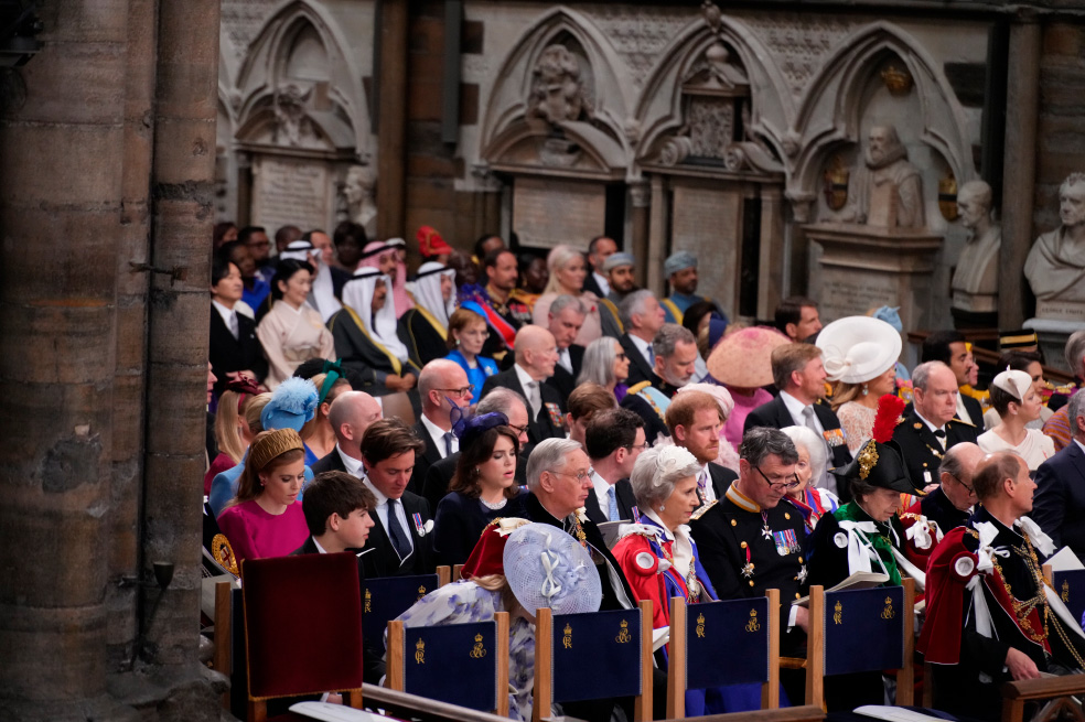 Carlos III fue coronado rey de Reino Unido