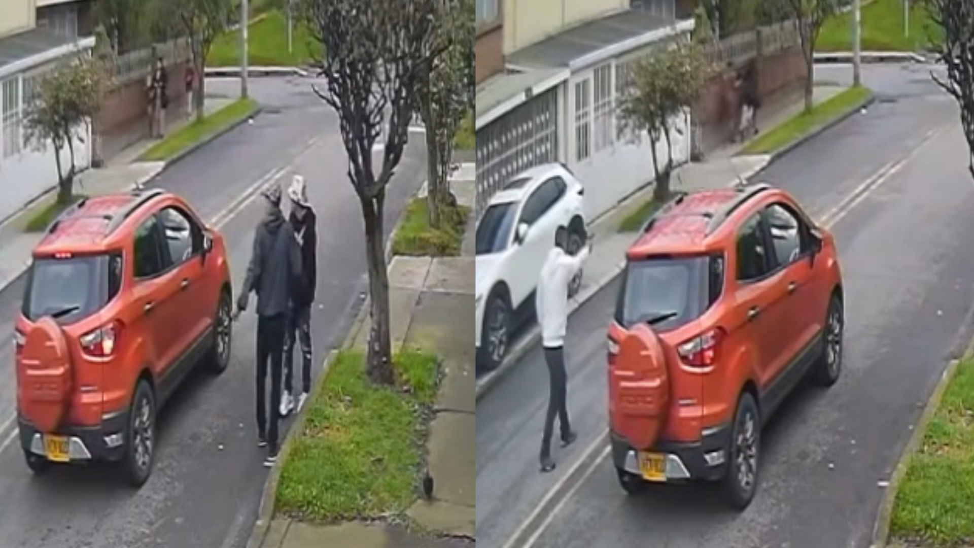 Dos jóvenes fueron brutalmente atacados con arma por un conductor al sur de Bogotá