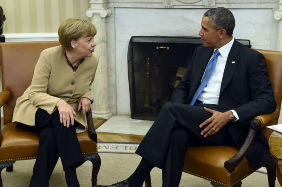 Encuentro entre Merkel y Obama antes de la cumbre del G7