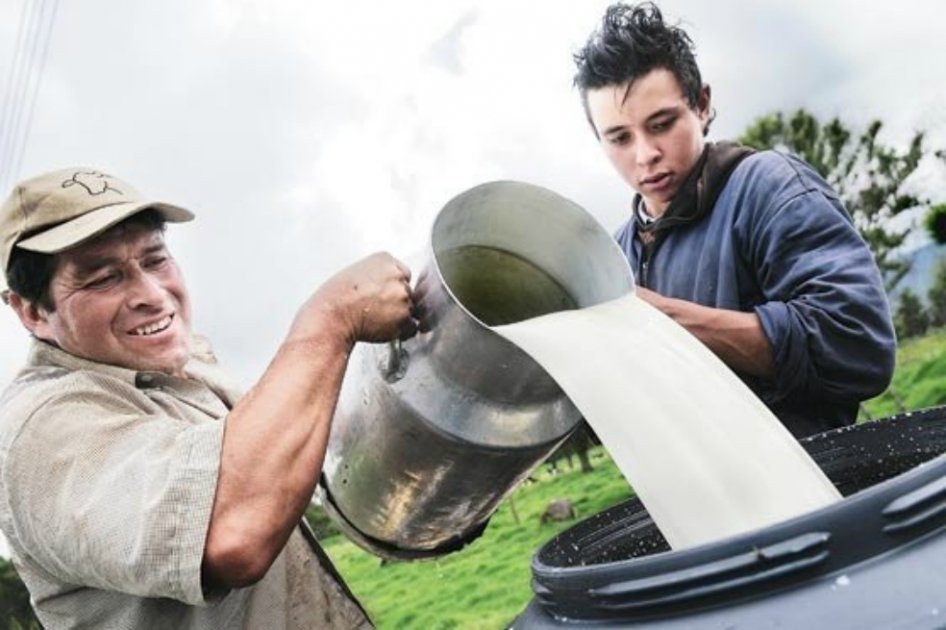 Autorizan alza al productor de 1,2 % del litro de leche cruda