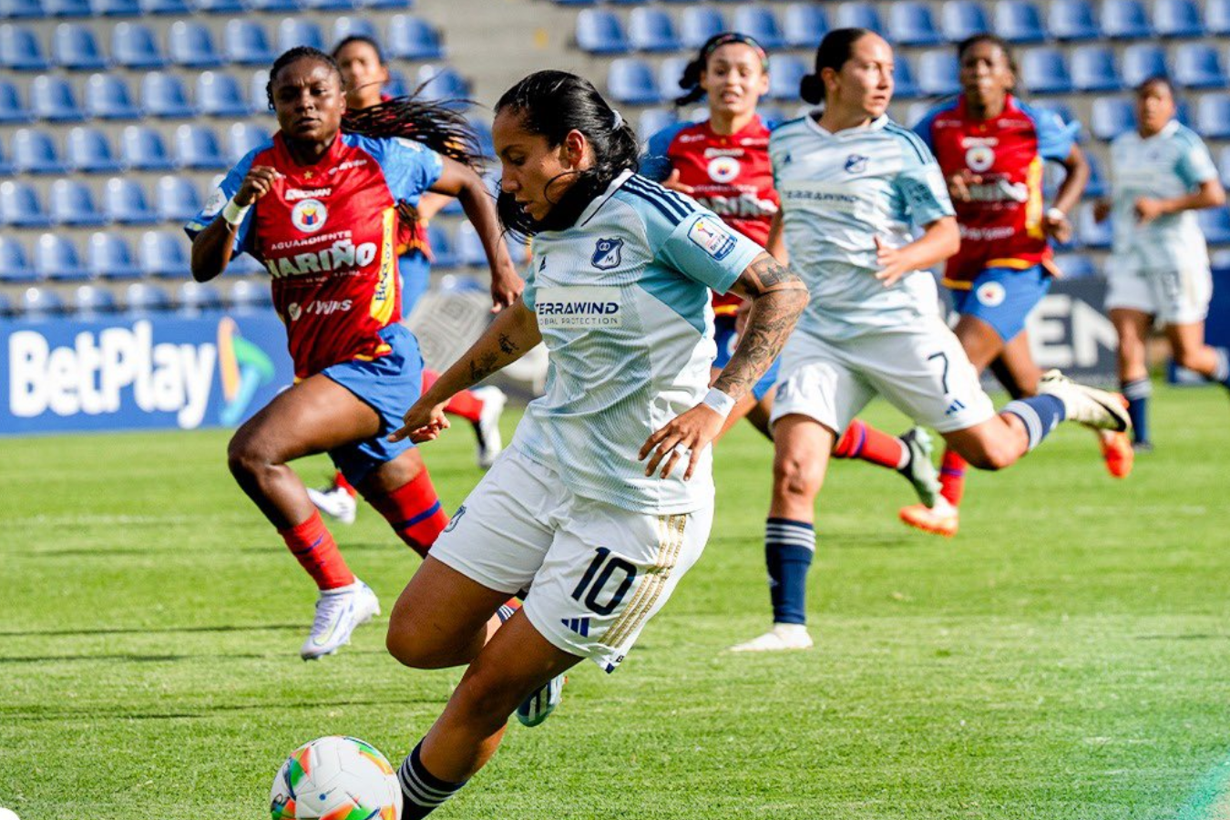 Millonarios empató con Deportivo Pasto en condición de visitante por la primera fecha de la Liga BetPlay femenina.