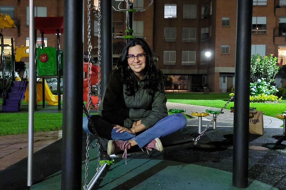 Foto tomada con modo nocturno.