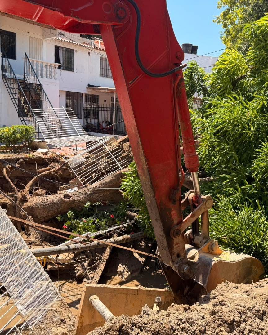 Hundimiento en Santa Marta