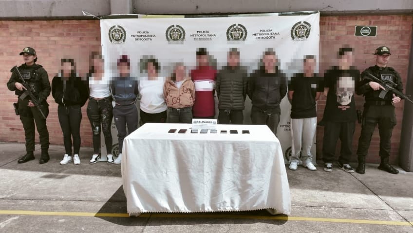 Desarticulan banda delincuencial dedicada a paseos millonarios en zonas de rumba
