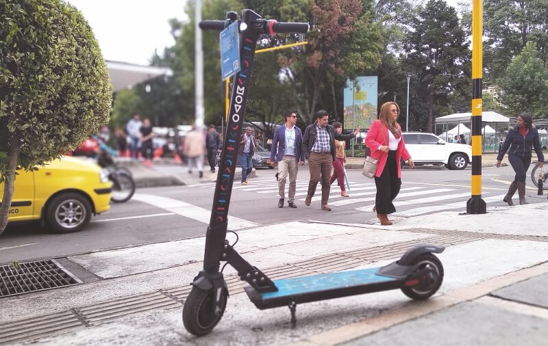 En México, cada operador puede tener 1.483 bicicletas y 856 patinetas. / Cristian Garavito