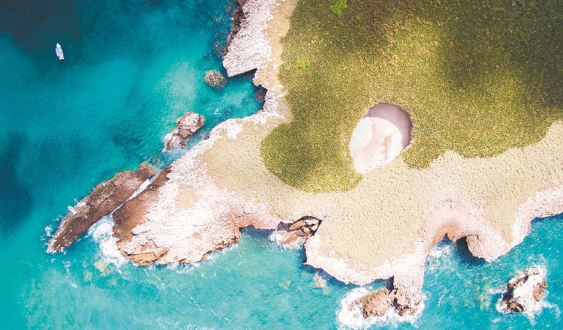 Una de las mejores playas está escondida en México