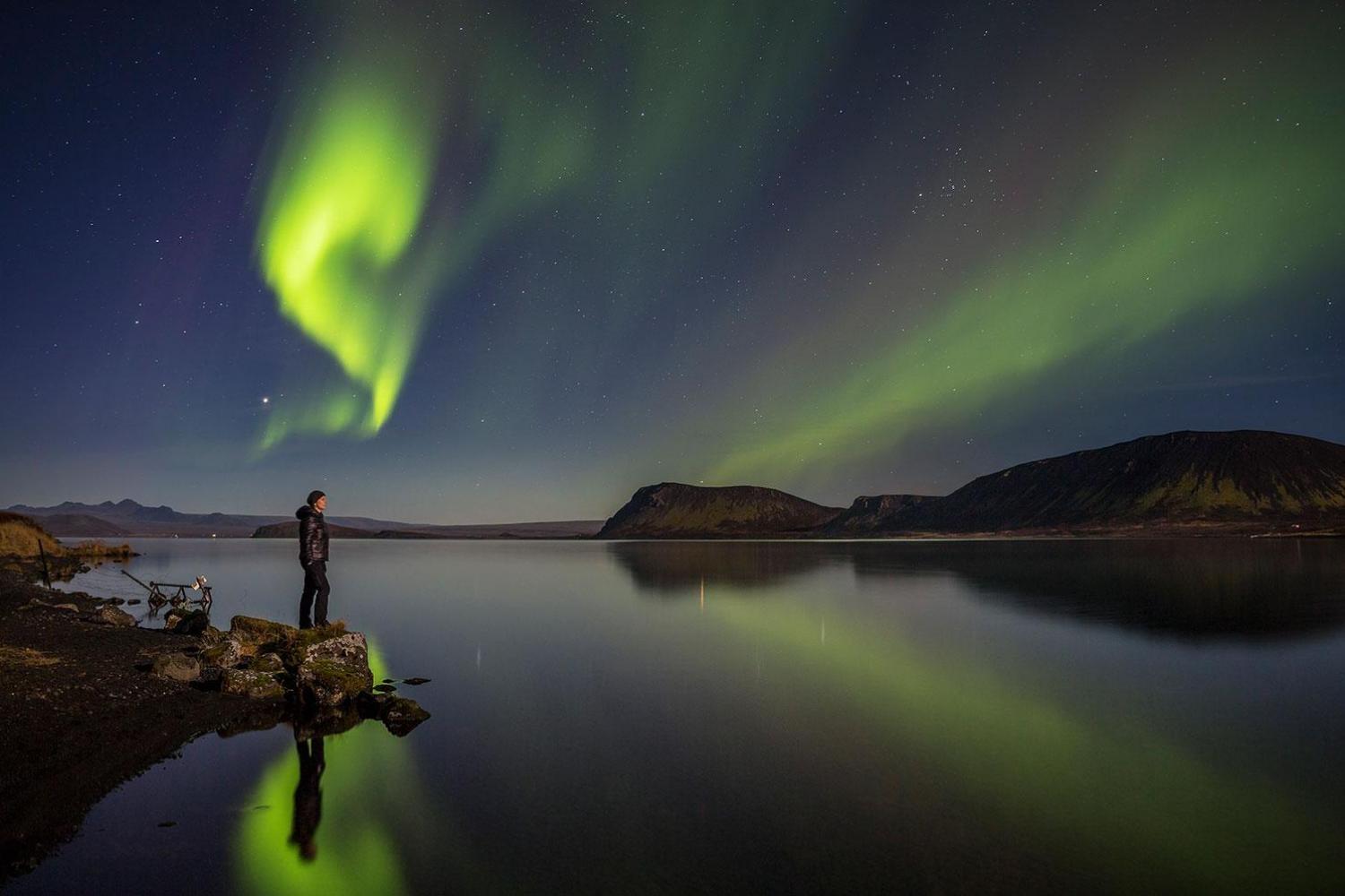 Estos trenes navideños lo acercan a las auroras boreales en plena Navidad