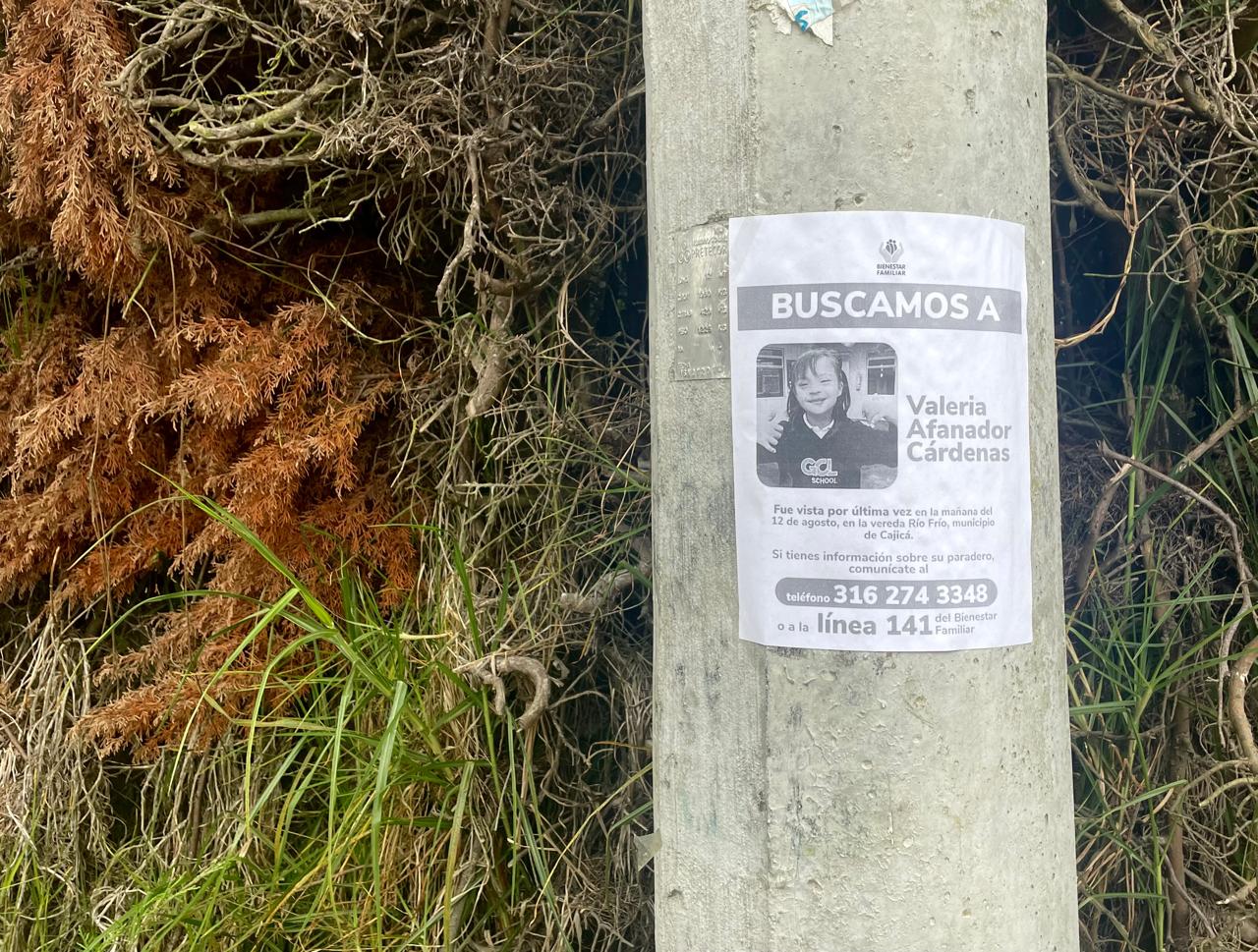 Desaparición marcada por el silencio: seis días sin rastros de Valeria Afanador