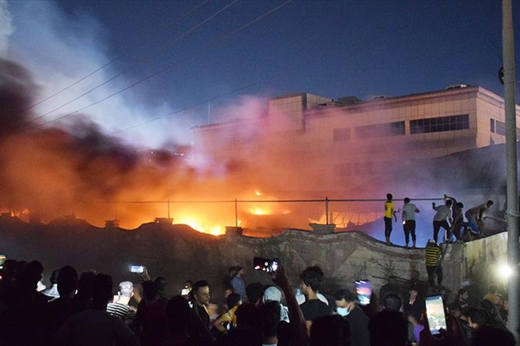 Irak: al menos 52 muertos deja incendio en hospital para pacientes con coronavirus