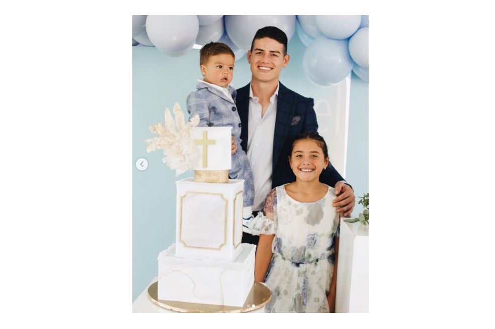 Los sencillos regalos de Navidad de Salomé y Samuel, hijos de James Rodríguez