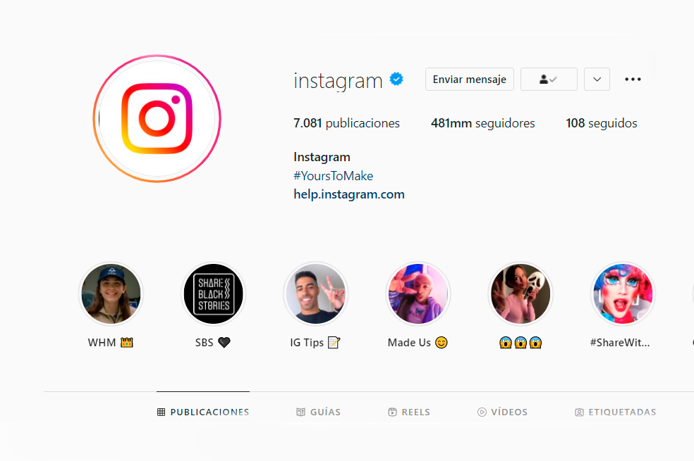 ‘Highlights’ de Instagram: ¿Qué son y como se crean?