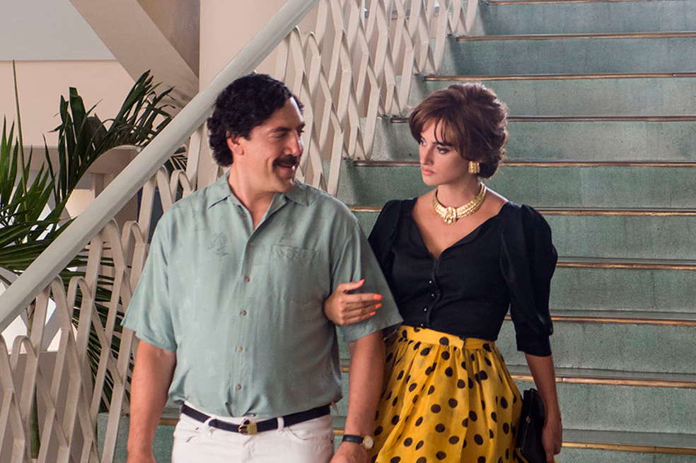 Javier Bardem y Penélope Cruz, nominados al Goya por filme sobre Pablo Escobar
