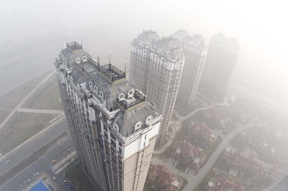 Continúa nube tóxica en China