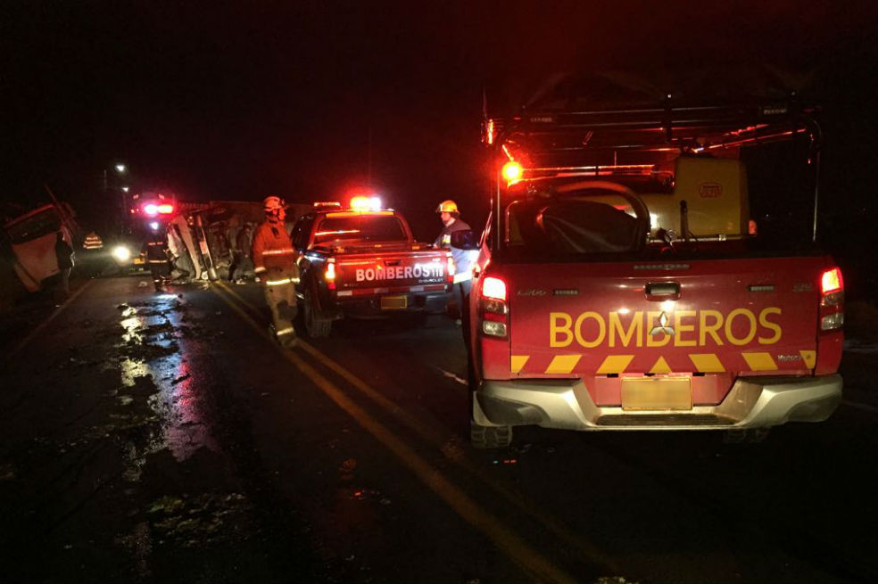 Insólito: les cobraron peaje a bomberos de Cundinamarca en plena atención de emergencia