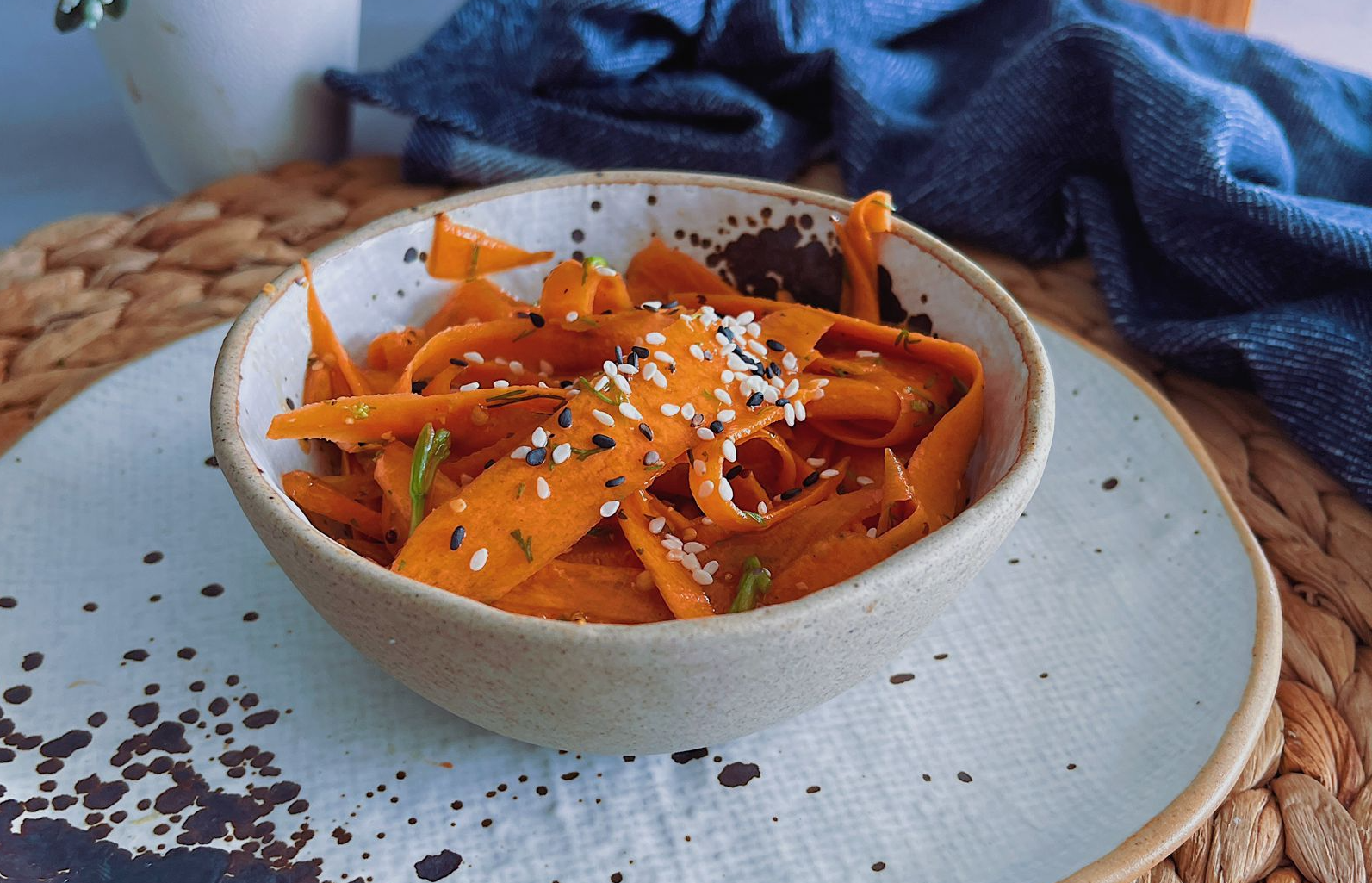 Paso a paso para llevar a la mesa una rica ensalada de zanahoria